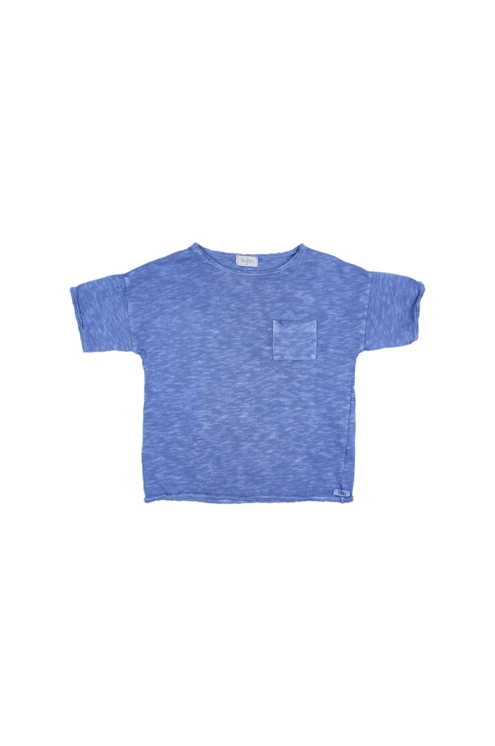 Buho Washed T-Shirt Blue Surf_1