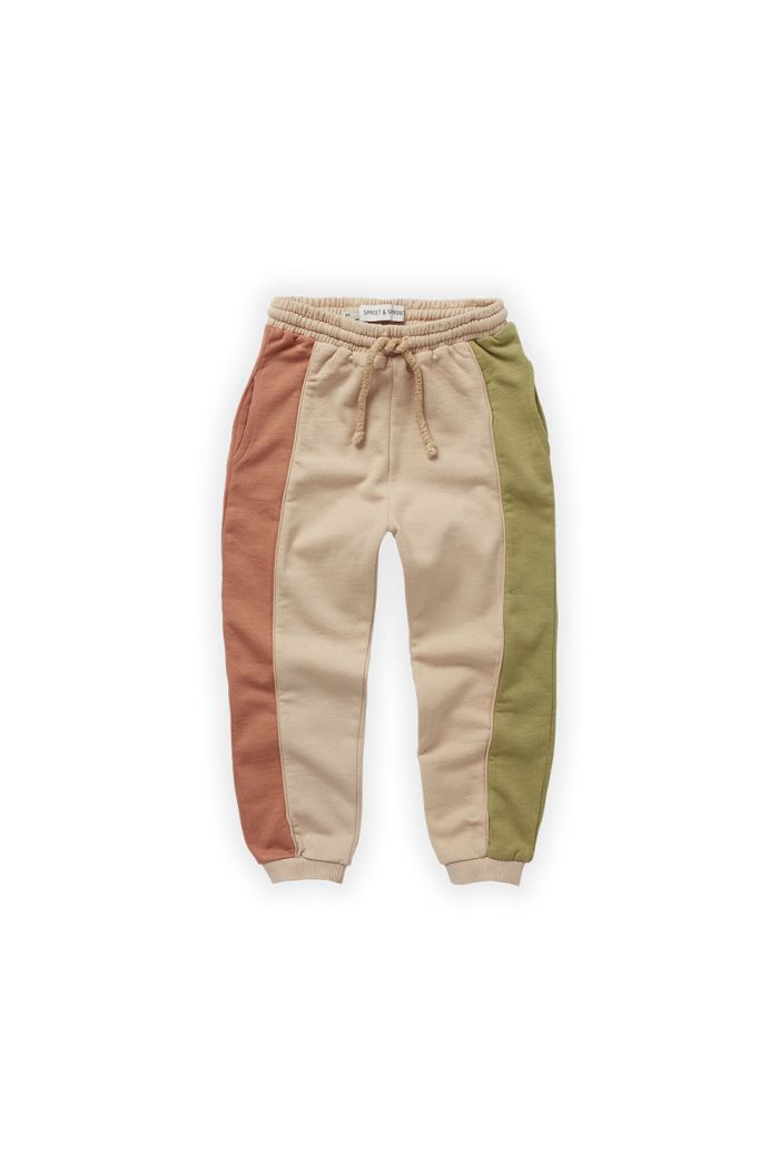 Sproet Sprout Colourblock sweat pants Biscotti_1