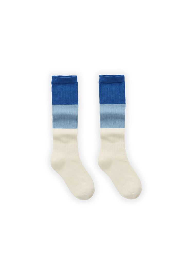 Sproet Sprout Socks colourblock Azzurra blue_1