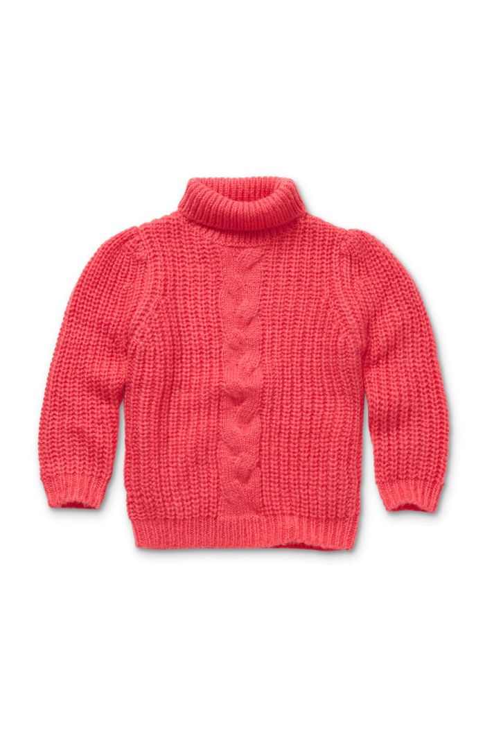 Sproet Sprout Cable sweater raspberry pink Raspberry pink_1