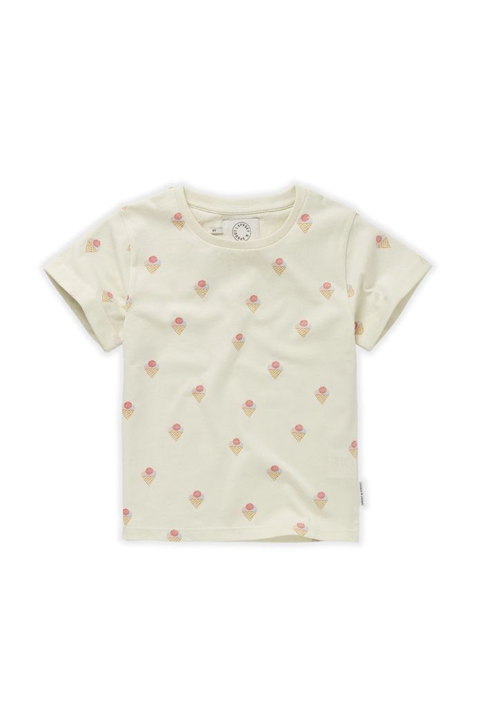 Sproet & Sprout T-shirt Ice cream print Pear_1