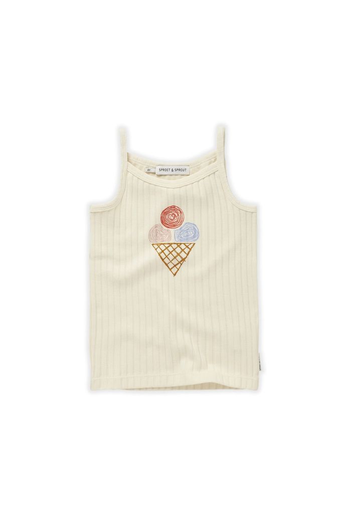 Sproet & Sprout Strap top girls Ice cream Pear_1