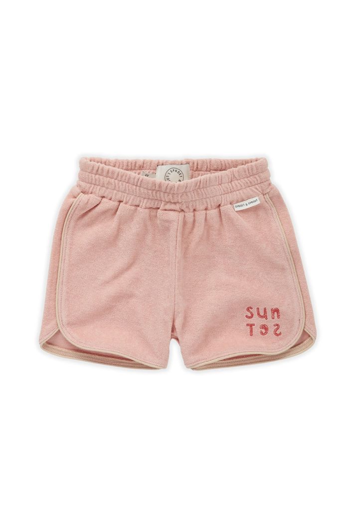 Sproet & Sprout Terry sport short Sunset Blossom_1
