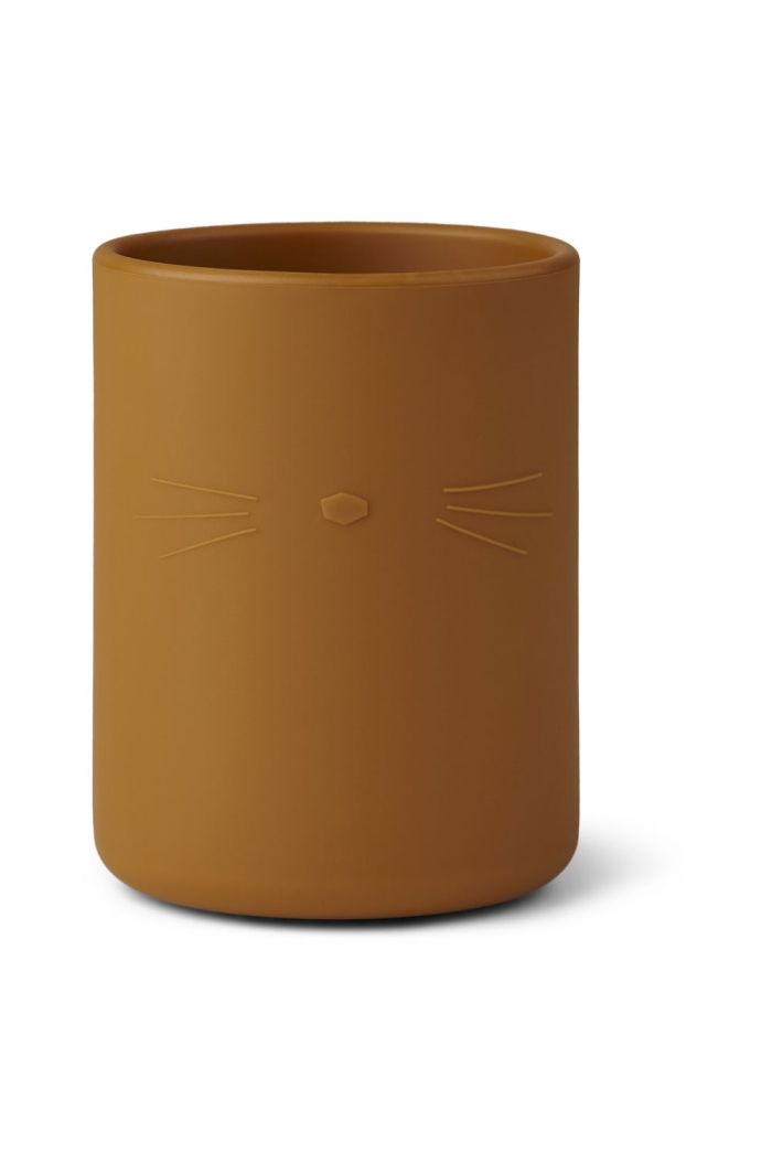 Liewood Ethan Cup Cat Mustard _1