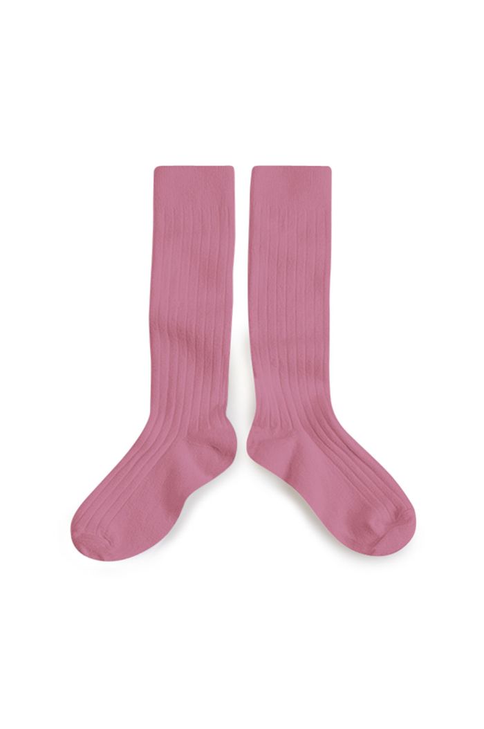 Collegien Knee High Socks Rose Bonbon_1