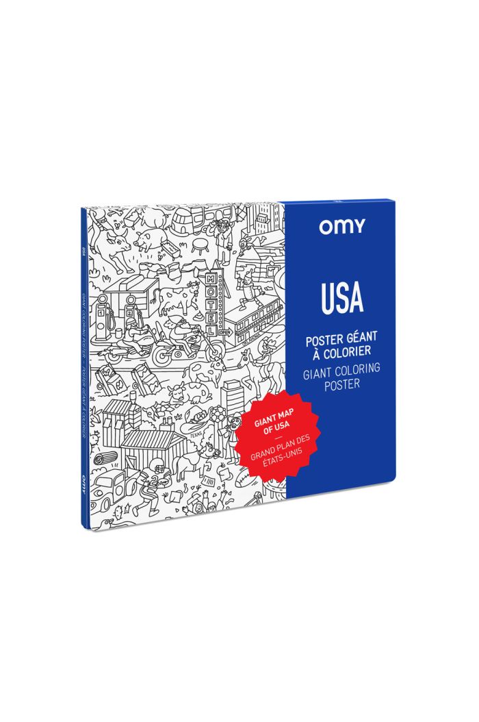 OMY Giant Coloring Poster USA_1