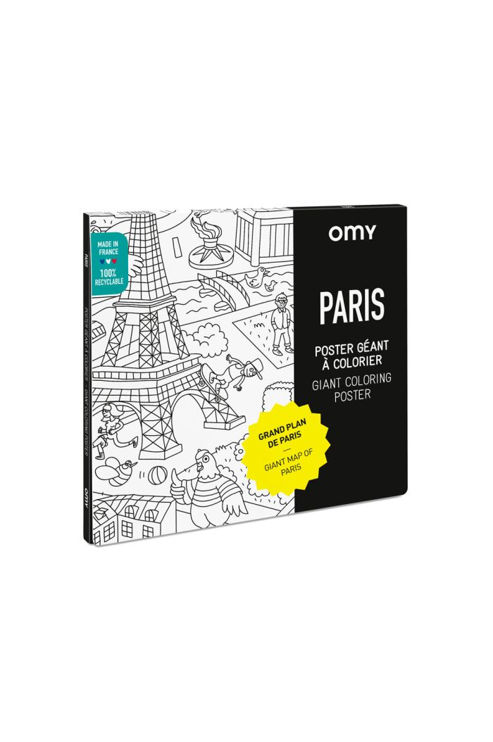 OMY Giant Coloring Poster Paris_1