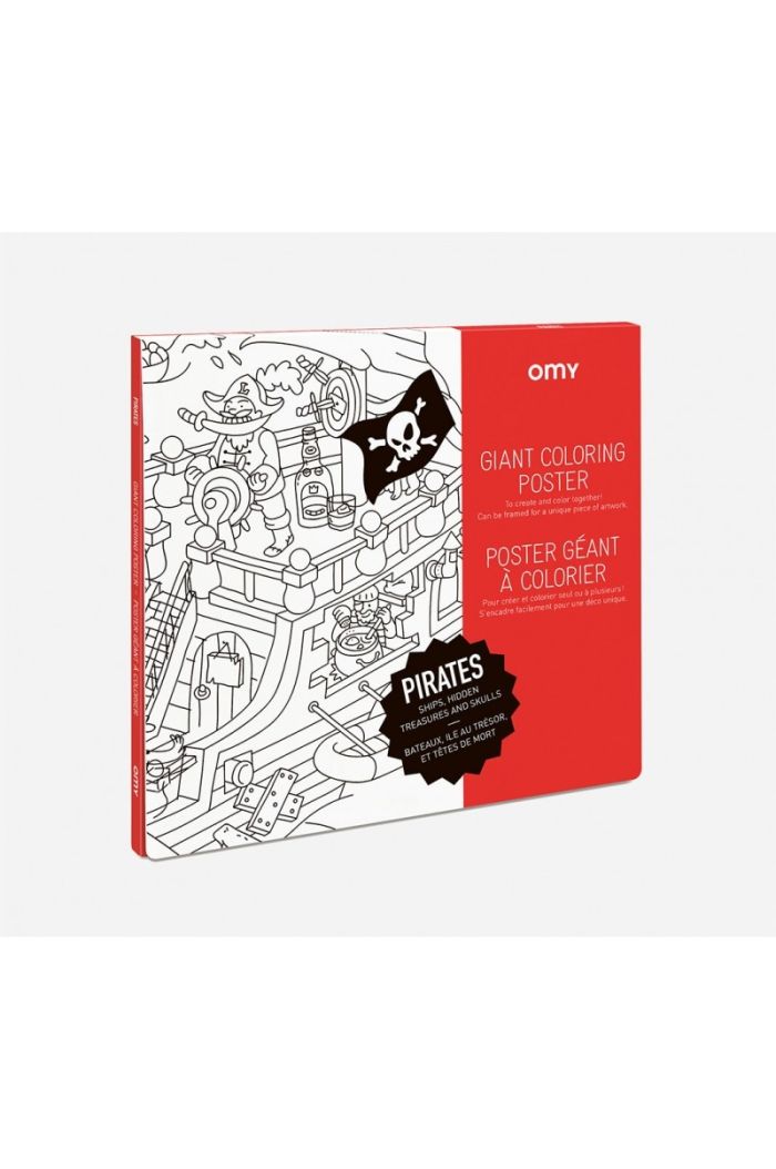 OMY Giant Coloring Poster Pirates_1