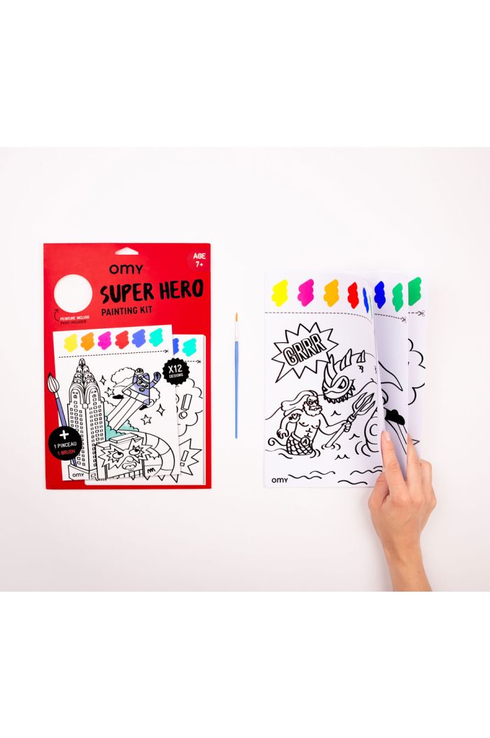 OMY Painting Kit Super Hero _1
