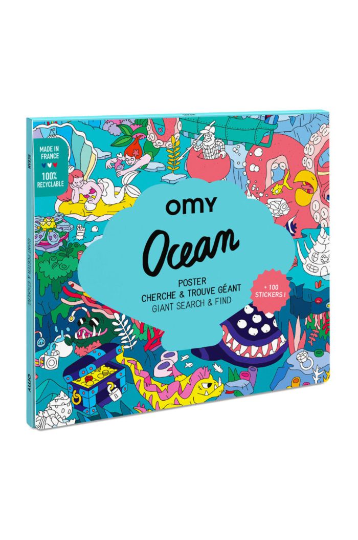 OMY Giant Coloring Poster Ocean _1