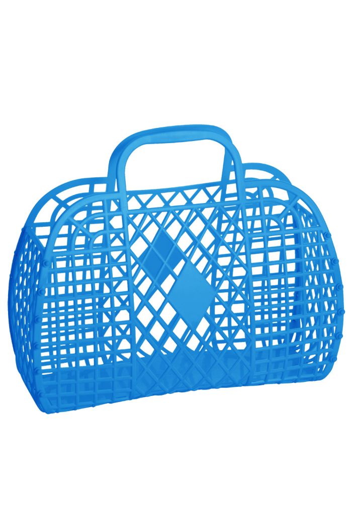 Sun Jellies Retro Basket Large Royal Blue_1
