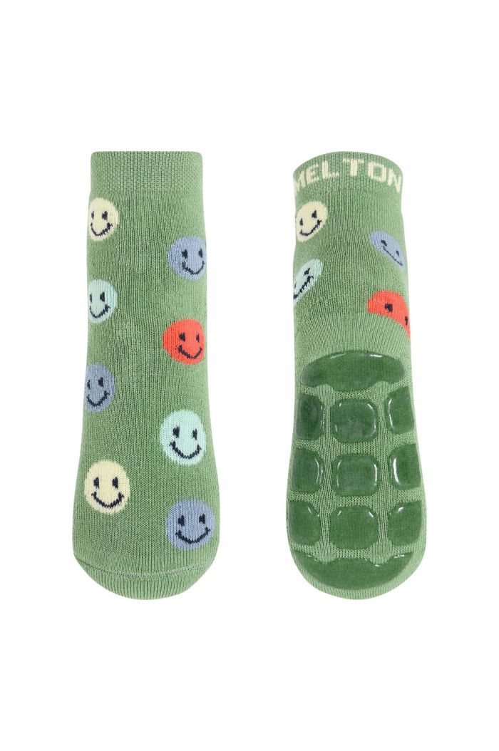 MP Denmark Smile socks - anti-slip 3027 Watercress_1