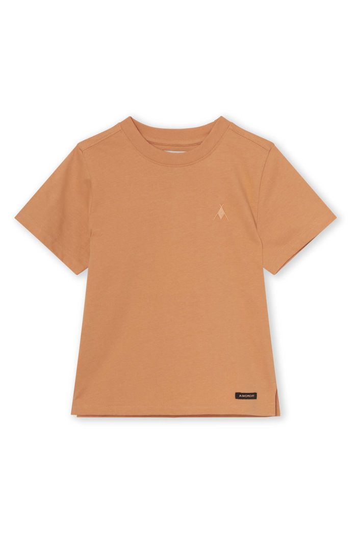 A MONDAY in Copenhagen Basic T-shirt Peach Nougat_1