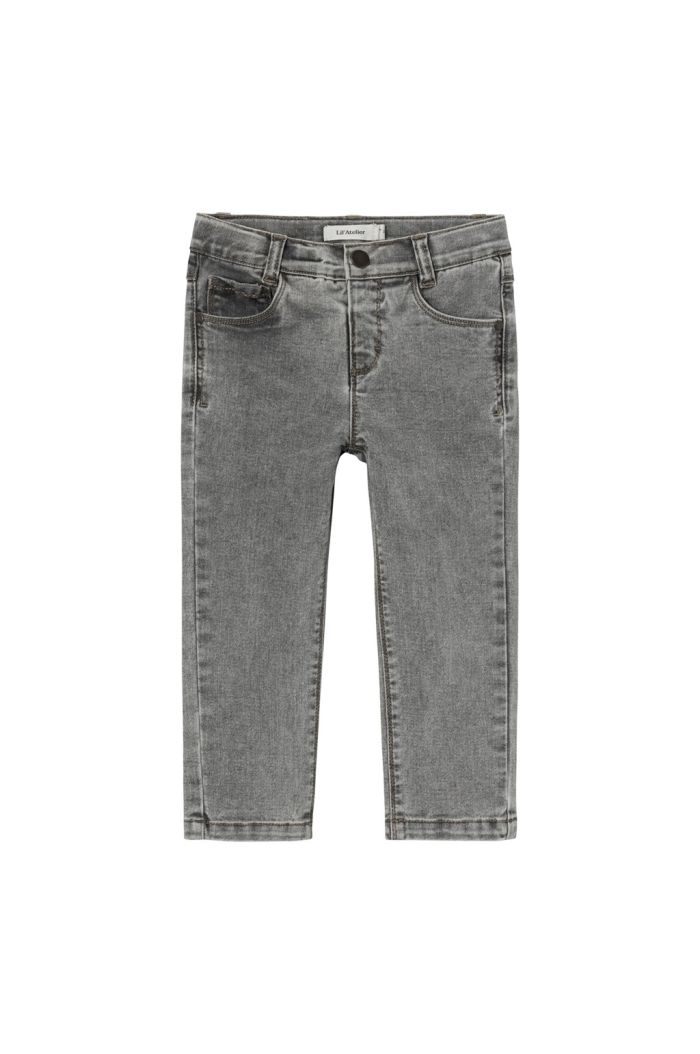 Lil Atelier Nmmryan Reg Jeans 4204-In Lil Light Grey Denim_1
