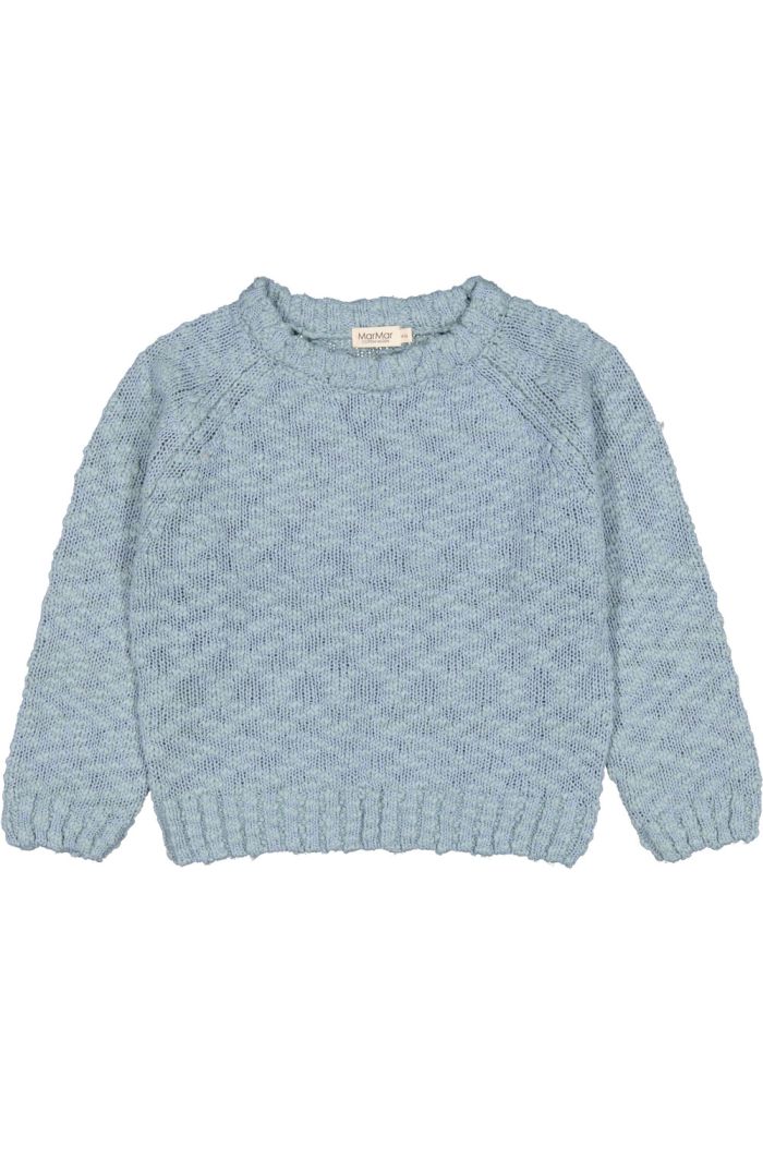 MarMar Cph Tyler Knitted sweater Dusty Blue_1