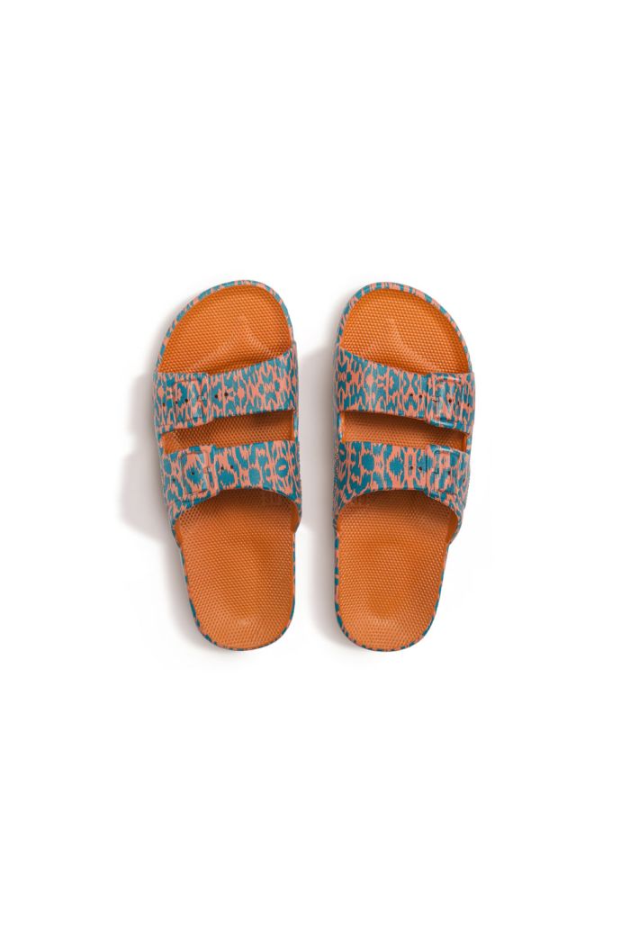 Freedom Moses Slippers Ikat Chai_1