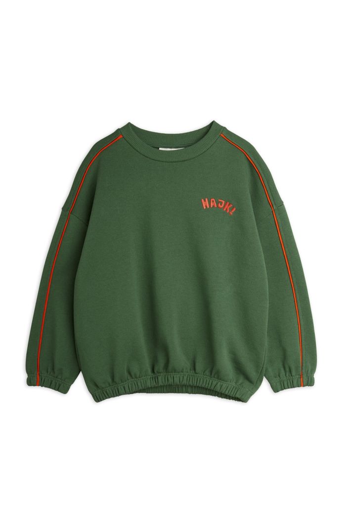 Mini Rodini Hike emb sweatshirt Green_1