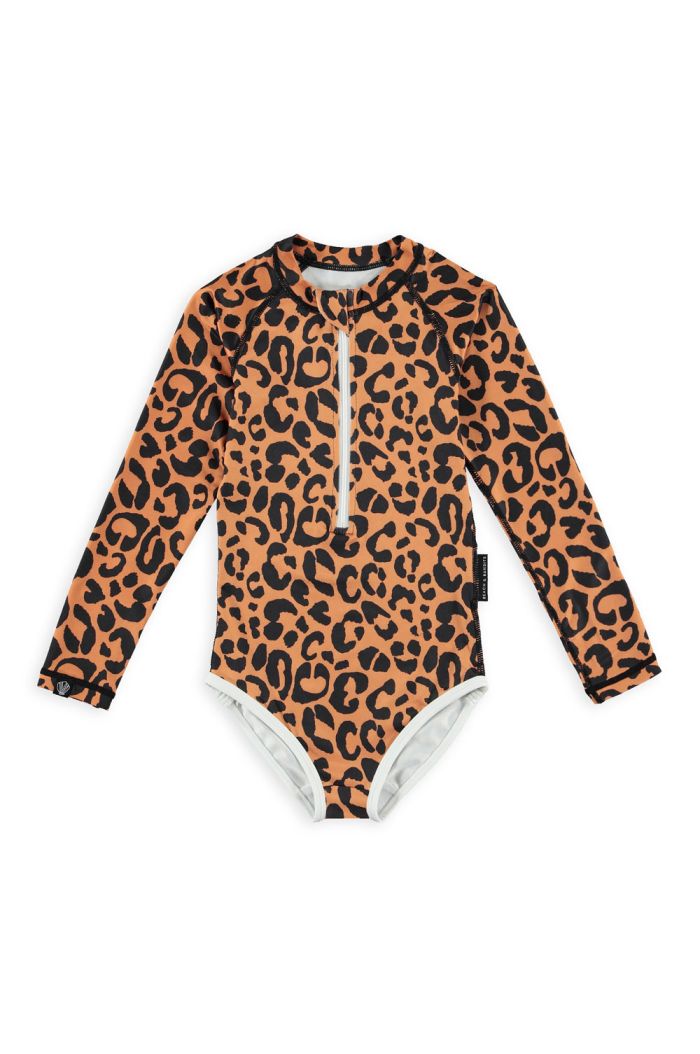 Beach & Bandits Coco Leopard UV-Swimsuit Caramel_1