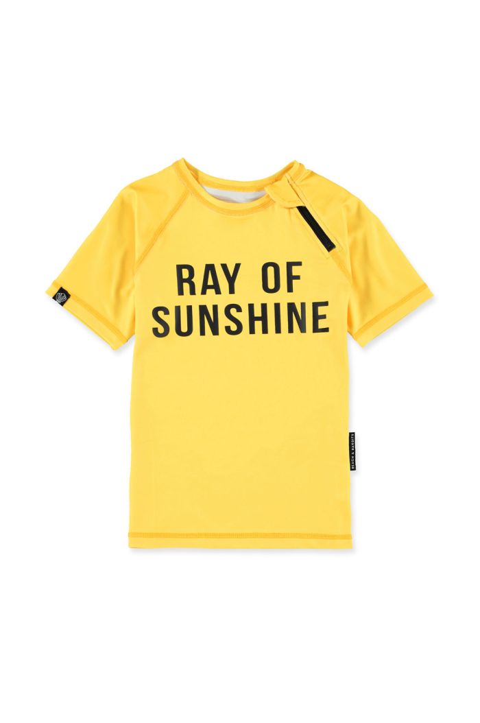 Beach & Bandits Ray of Sunshine Tee Yellow_1
