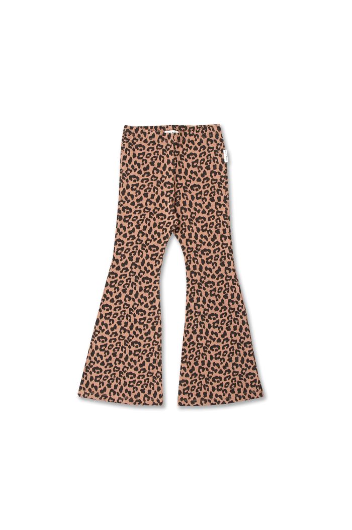 Petit Blush Bowie Flared Pants Wild Leopard All-over print_1