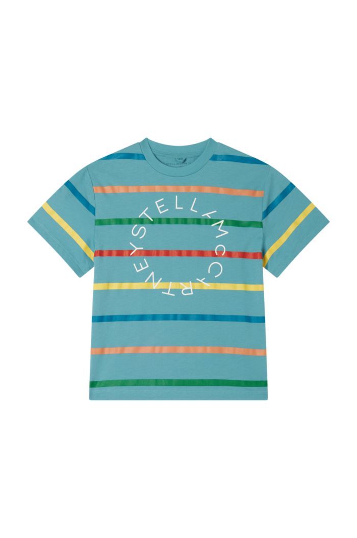 Stella McCartney T-Shirt/Top Celeste/Multicolor_1