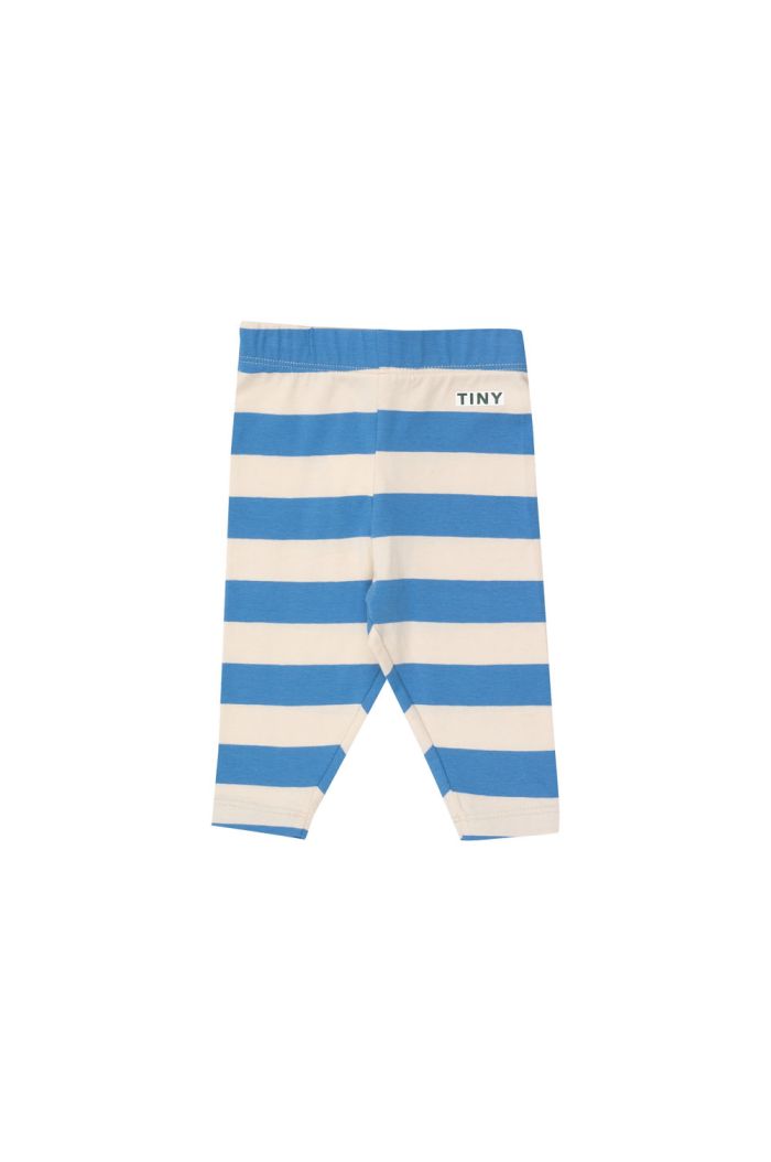 Tinycottons Stripes Baby Pant Light Cream/Azure_1