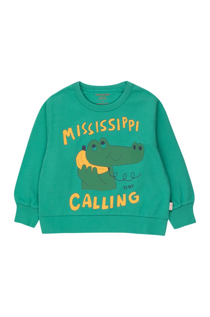 Tinycottons Mississippi Sweatshirt Emerald_1