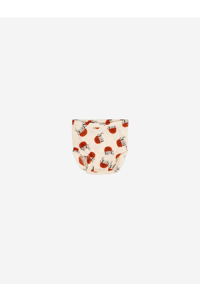Bobo Choses Hermit Crab all over culotte Baby White_1