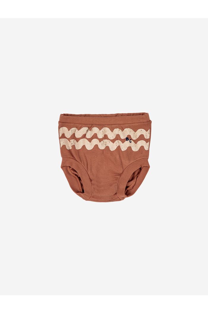 Bobo Choses Waves culotte Baby Light Brown_1