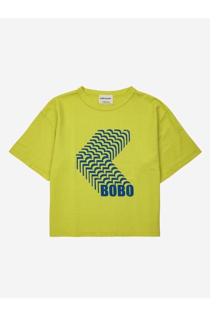 Bobo Choses Bobo Shadow T-shirt Light Green_1