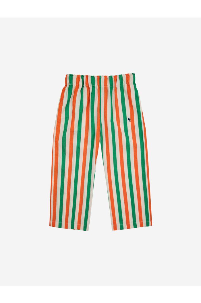 Bobo Choses Vertical Stripes woven pants Multicolor_1