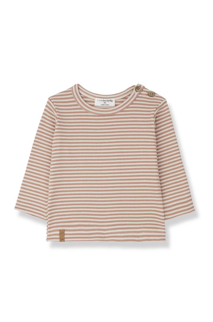 1+ in the family PABLO longsleeve t-shirt Apricot_1