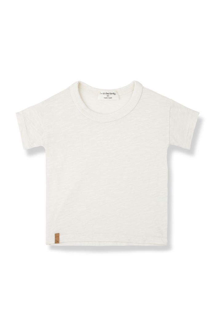 1+ in the family ALDOS shortsleeve t-shirt Ivory_1