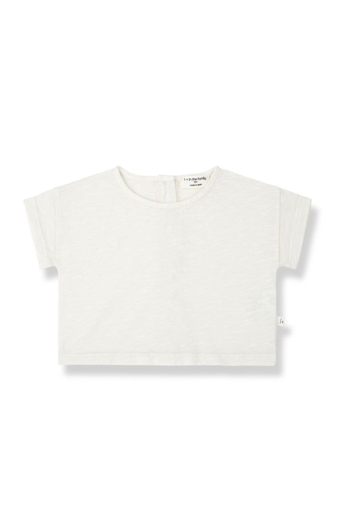 1+ in the family ANNALISA girly t-shirt Ivory_1