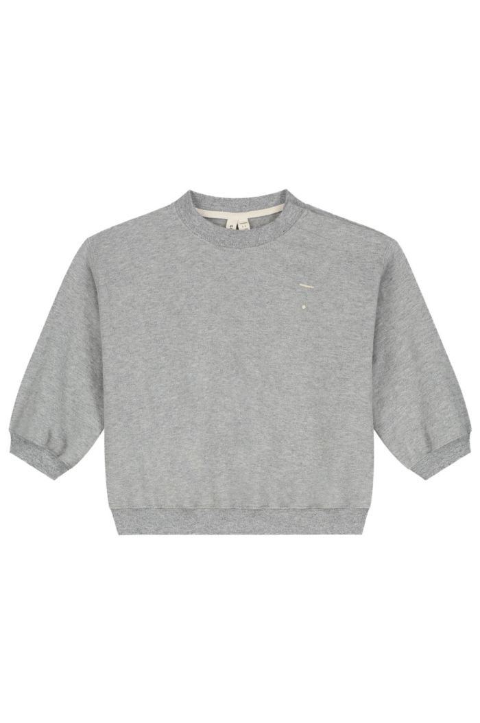 Gray Label Baby Dropped Shoulder Sweater Grey Melange_1