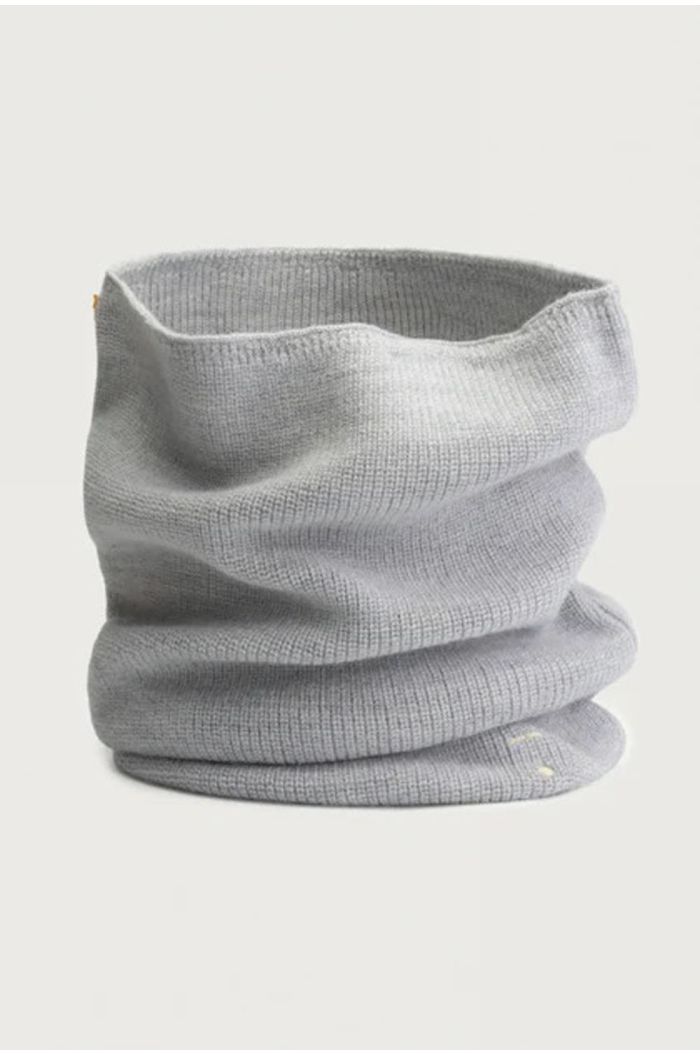 Gray Label Knitted Endless Scarf Grey Melange_1