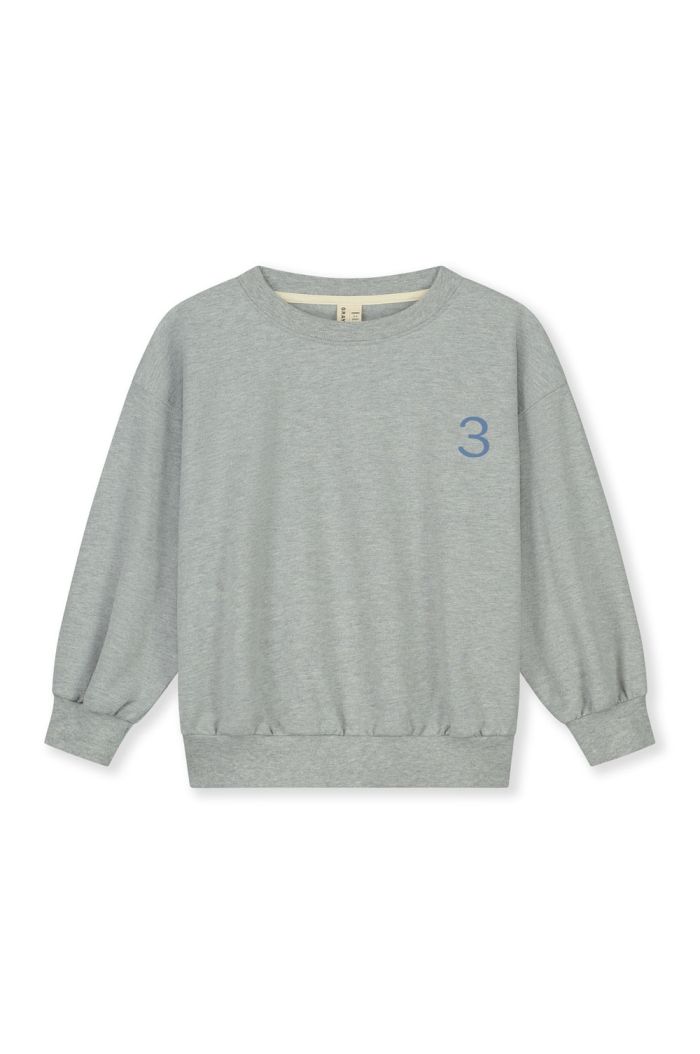 Gray Label Birthday Sweater  Grey Melange - 3 yr_1