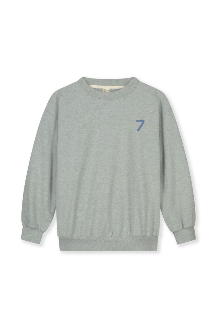 Gray Label Birthday Sweater  Grey Melange - 7 yr_1