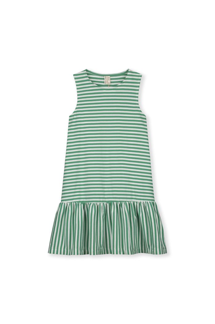 Gray Label Frill Dress Bright Green - Off White_1