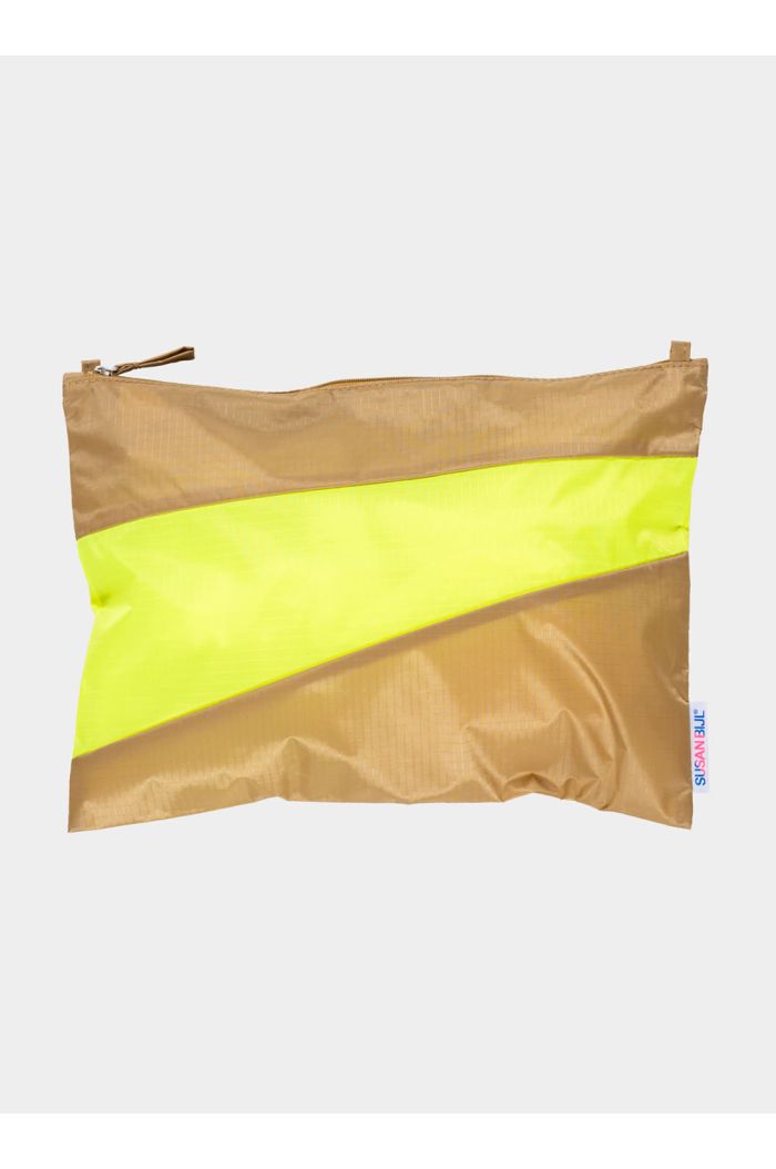 Susan Bijl The New Pouch Camel & Fluo Yellow_1