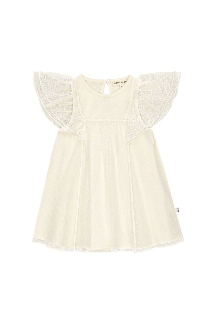 House Of Jamie Butterfly Dress Cream_1