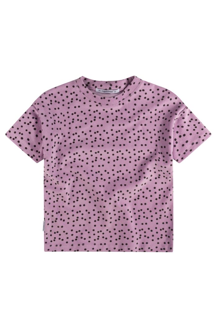 Mingo T-Shirt Violet Dot_1