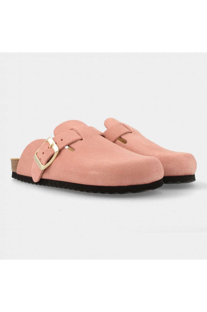 Red-Rag Clogs Old Pink Suede_1