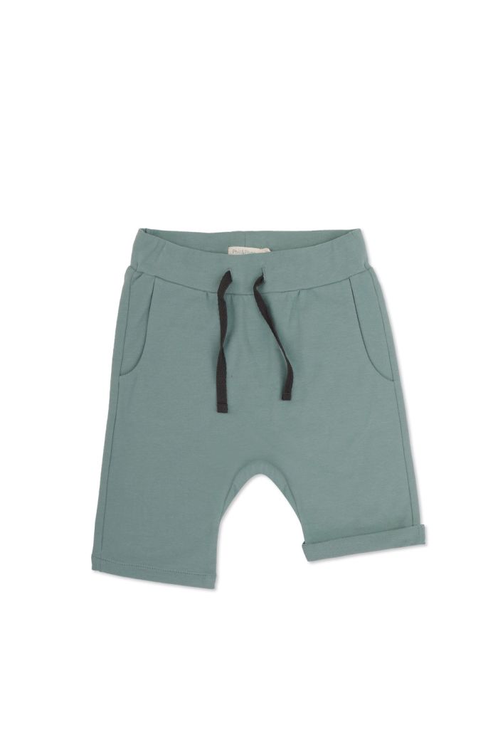 Phil&Phae Drop-crotch shorts sea glass_1