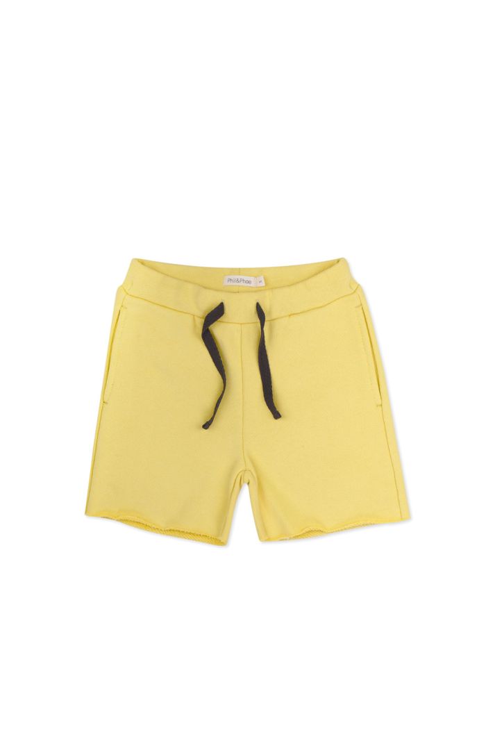 Phil&Phae Chunky sweat shorts soft lime_1