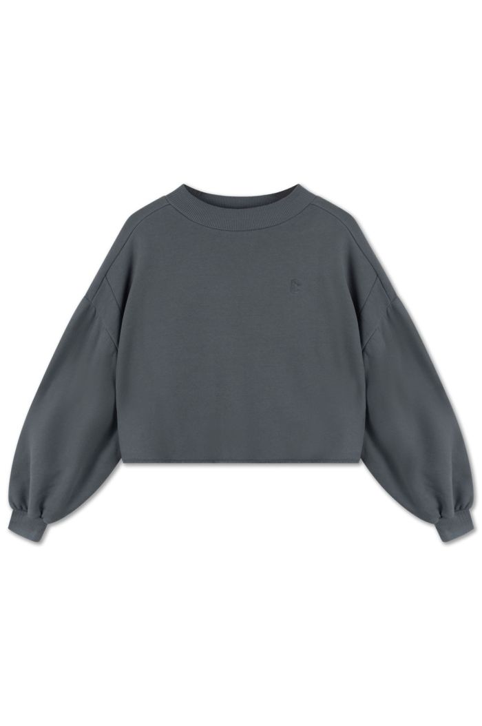 Repose AMS Crop Heart Sweater Charcoal_1