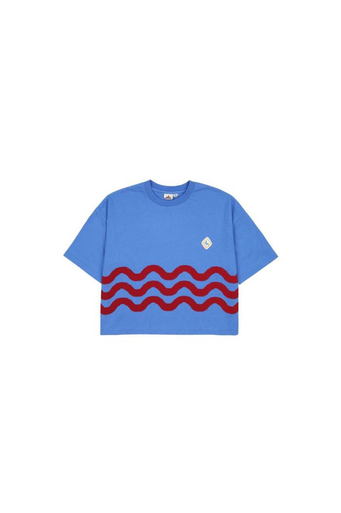 Jelly Mallow Wave T-Shirt Blue_1