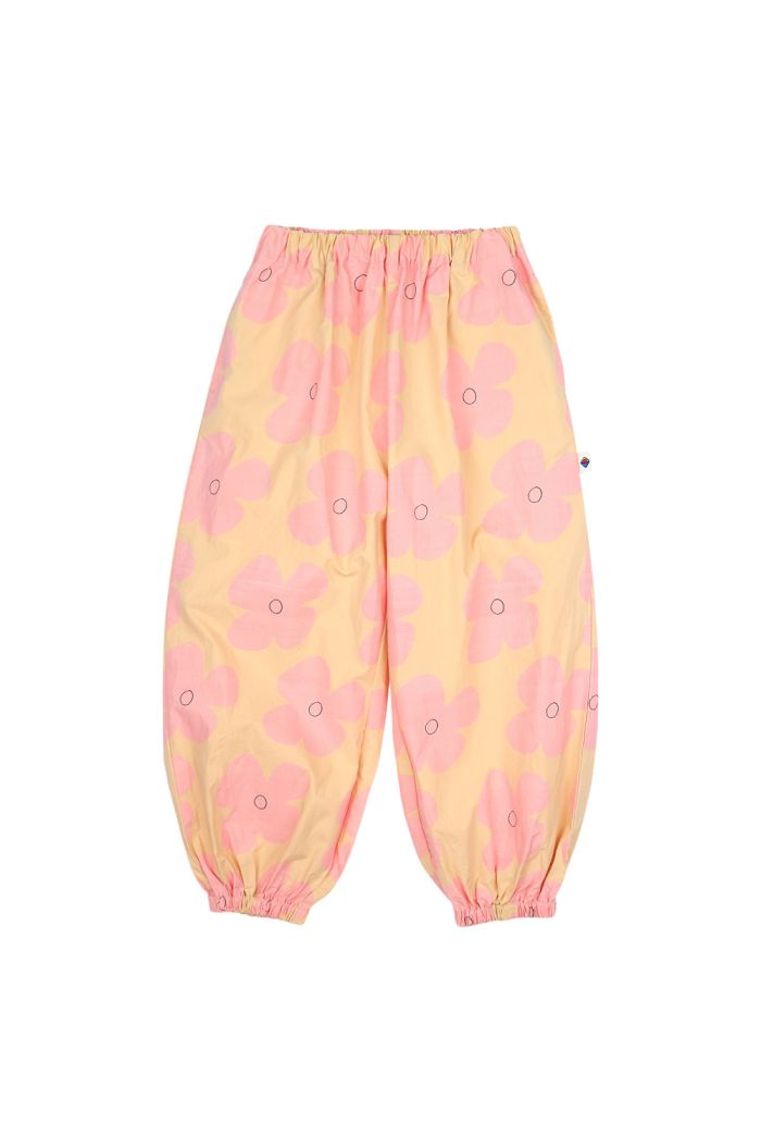 Jelly Mallow Pink Flower Aladdin Pants Beige_1