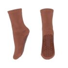 MP Denmark Cotton socks - anti-slip 2315 Copper Brown