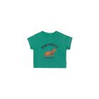 Tinycottons Festival Baby Tee Emerald